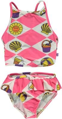 UV50 Bikini with Summer Vacation print