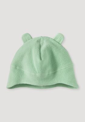 Regular soft fleece hat made of pure organic cotton