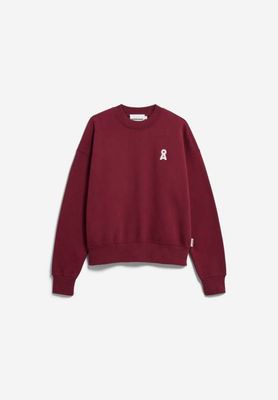 ICONIC Å ALIZAA SWEAT | velvet red