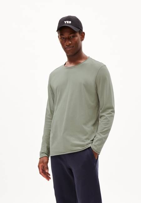 MAARKOS LS BRUSHED | grey green