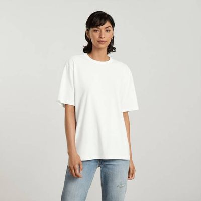 The Everyone Relaxed Hemp Tee | White