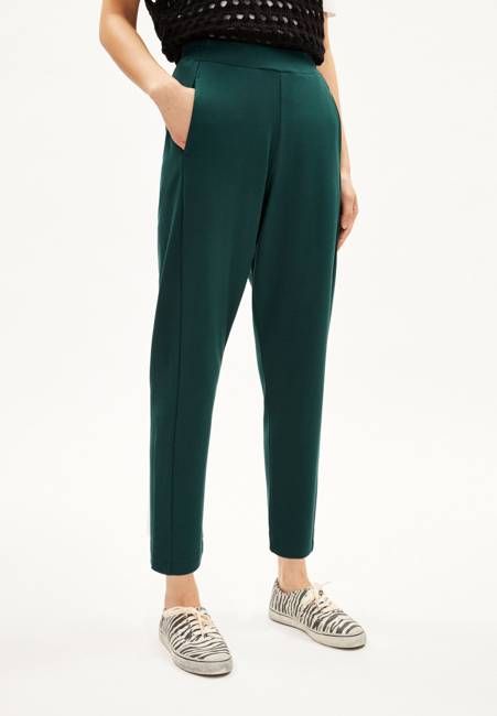MAGDAALENA JERSEY PANT | teal stone