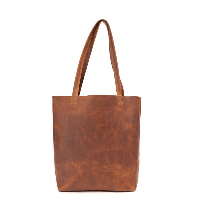 Custom Classic Leather-Tote