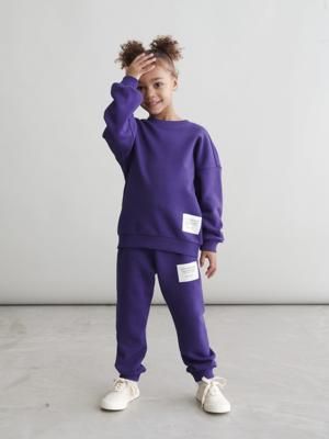 Superpower Sweatpants, Violet Indigo