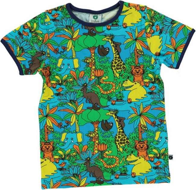 T-shirt with jungle