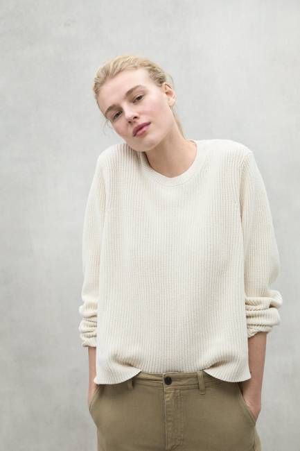 WHITE INGA SWEATER