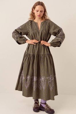 Dilly Gingham Cotton Dress
