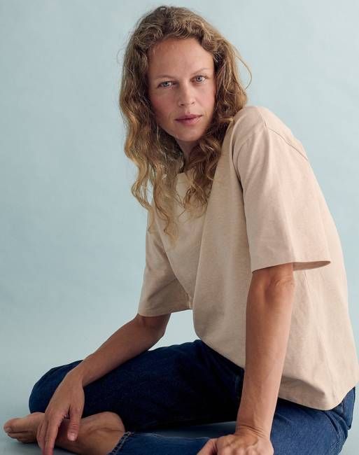 The STRUCTURED SLUB  / The Short Sleeve - Marram