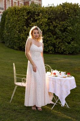 Anneliese Open Back Dress