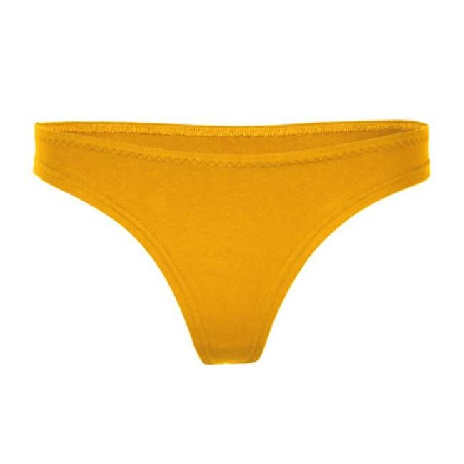 Bio String Pur uni safran (gelb) - kaufen