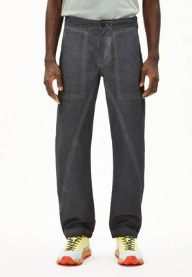 AALBERT PANT | dunkler Stahl