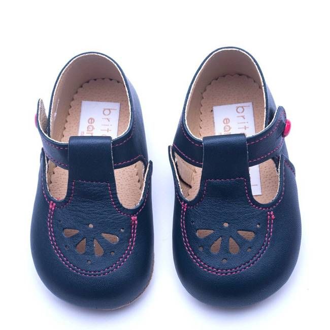 Britannical x Early Days - Robin Pre-Walker Baby Shoes - Navy Blue