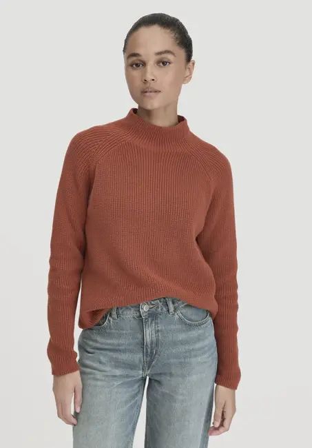 Relaxed sweater made from pure organic cotton