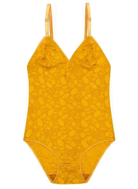 Bodysuit - Cassiopée Lace - Gold Sunflower