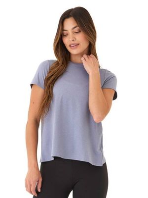 Gemella Luxe Jersey Tulip-Back Short Sleeve Top