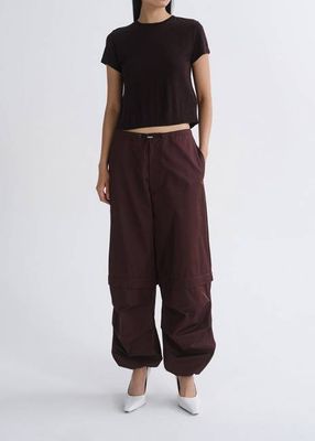 Coulson Parachute Pant in Cordovan