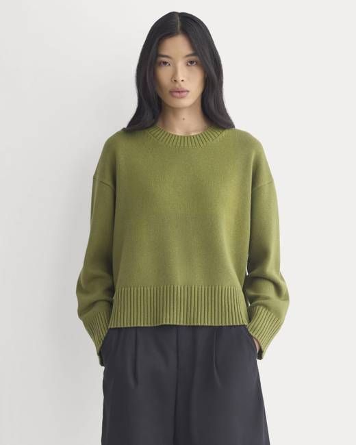 The Boxy Sweater in Everyday Cotton | Mayfly