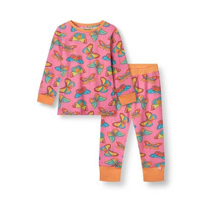 Nightwear set with butterflies