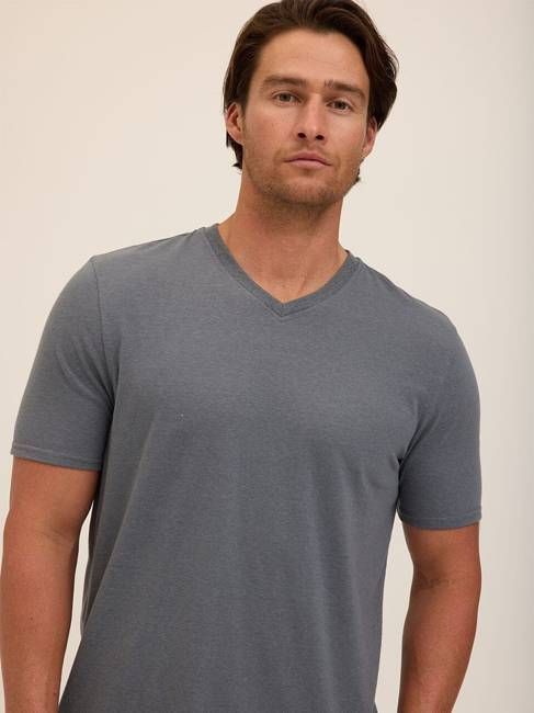 Men's Core Triblend Jersey V-Neck Tee