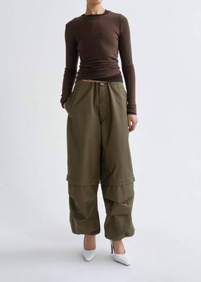 Coulson Parachute Pant in Willow