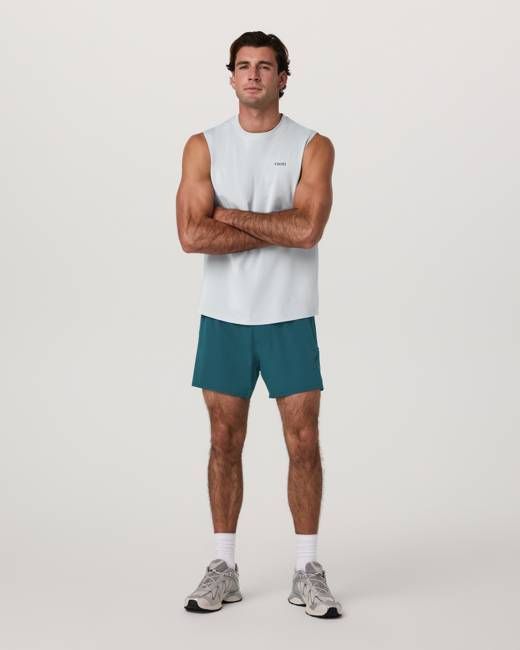 Vuori Qualify Short Lined 5" – Men's Deep Sea Training Shorts – Vuori