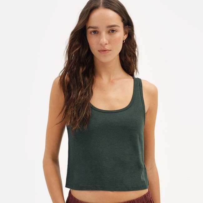 Tencel Sleep Scoop Tank