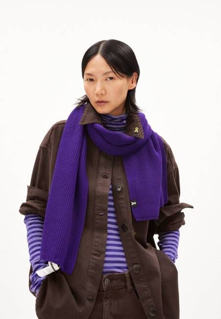 CLAASAS SCARF | indigo lilac