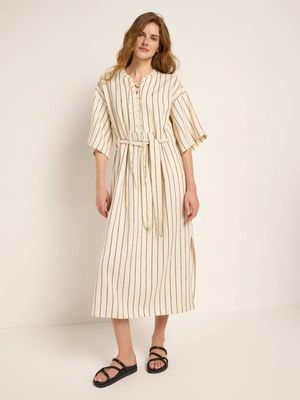 striped kaftan dress (OCS)