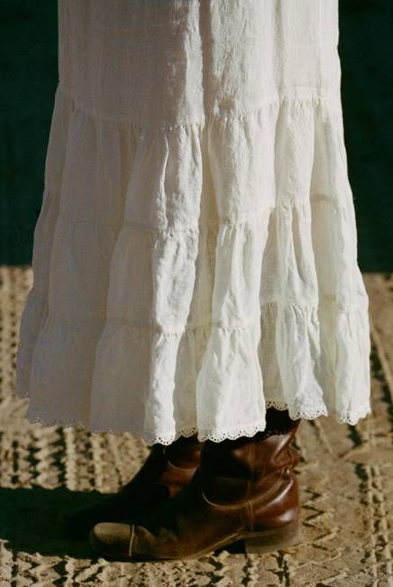 Tissue Linen Skirt