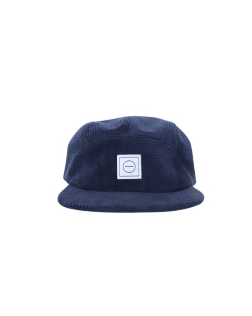 Corduroy Five-Panel Hat - Navy