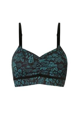 Bio Bustier Yoga Alice blau -