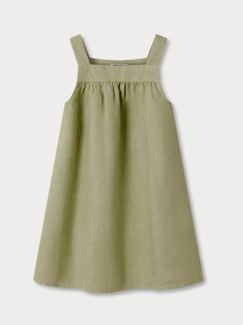 Girls Kerala Green Plum Dress