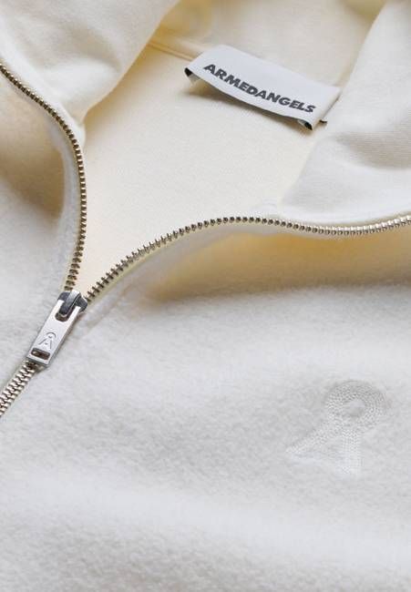 COTTON FLEECE VEST | oatmilk