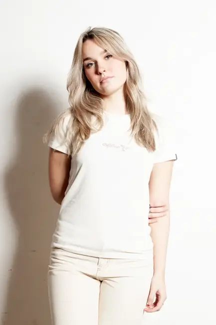 Duurzaam T-shirt Hille | creme - common | era