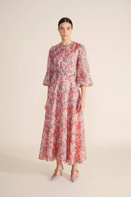 Mikela Pink Floral Dress