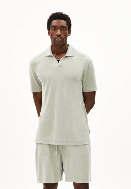 MAARKOS POLO TERRY | seagreen