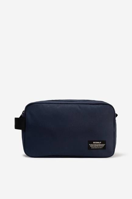 NAVY BLUE UNISEX SPORTS TOILETRY BAG