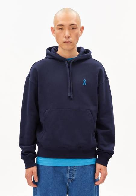 DETOX ARTWORK HOODIE | tinted navy