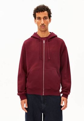 ICONIC Å SAROMIAAN SWEATJACKET | velvet red