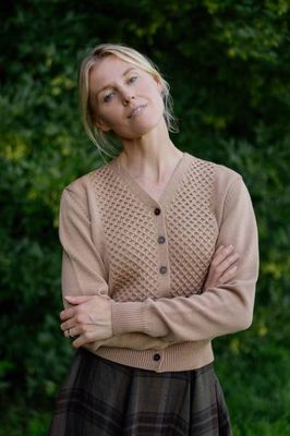 Elaine – Merino Wool Cardigan