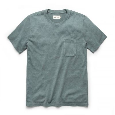 The Heavy Bag Tee in Seafoam