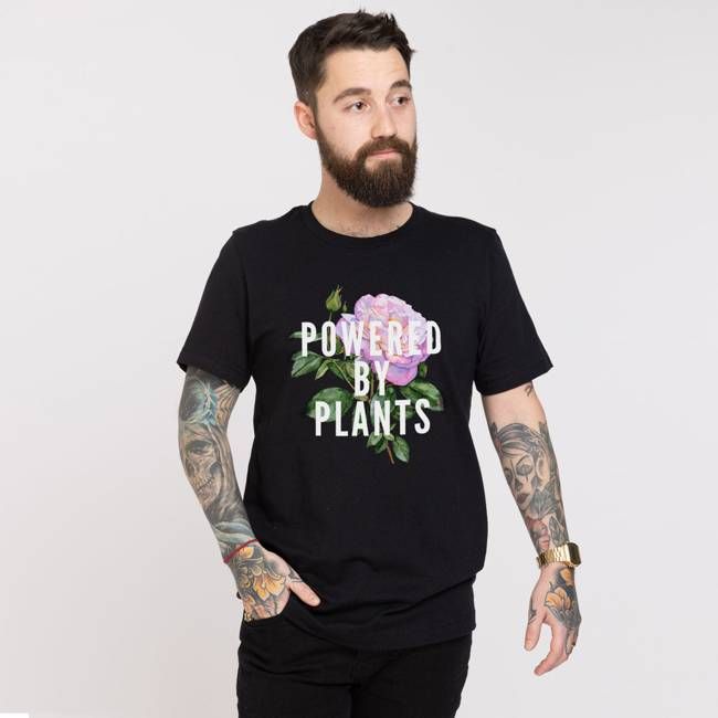 Powered By Plants T-Shirt (Unisex)