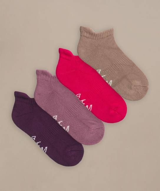 Womens Luxe Trainer Socks - 4 Pack - Size 4-7