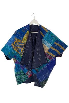 NEW! Vintage Patchwork Stories PETITE SIZE Kimono No.89