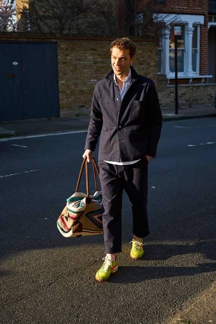 Recycled Twill Navy Chancery Cotton Suit