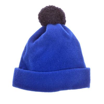 Argyll Children's Bobble Hat - Royal Blue