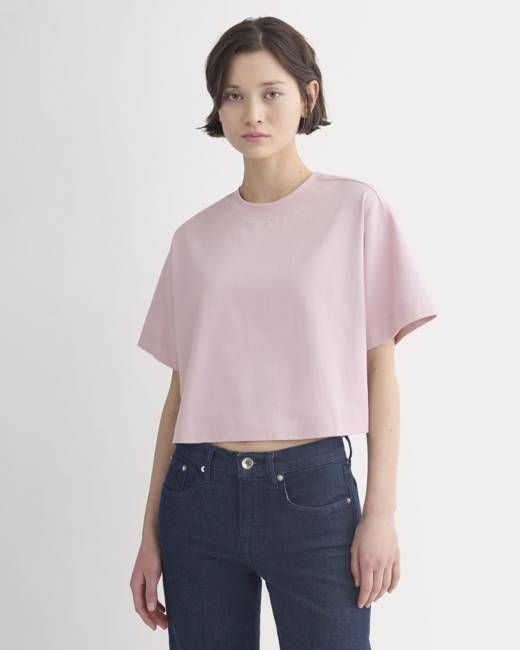 Forever Jersey Cropped Tee | Burnished Lilac
