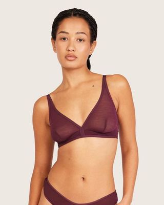 FreeMesh Plunge Bralette - Feige