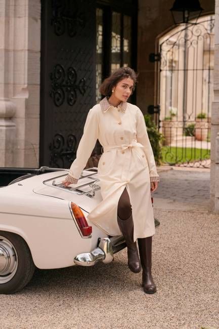 Charles Cotton Trench Coat