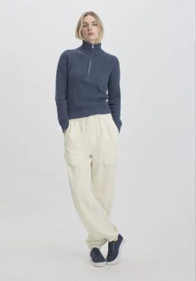 Sneakers aus Canvas mit Biobaumwolle